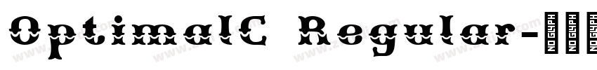 OptimalC Regular字体转换